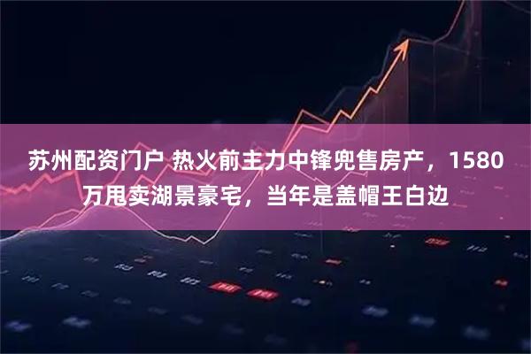 苏州配资门户 热火前主力中锋兜售房产，1580万甩卖湖景豪宅，当年是盖帽王白边